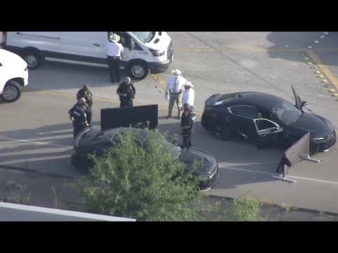 Raw video: Suspected car thief shot to death at Spring area apartment complex, HCSO says