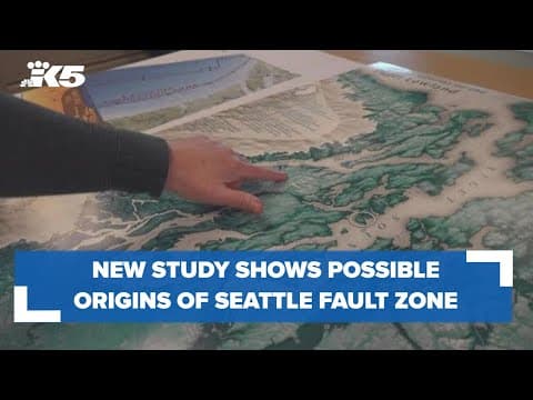 New study shows potential origins of Seattle fault zone