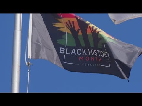 San Diego students raise Black History Month flag