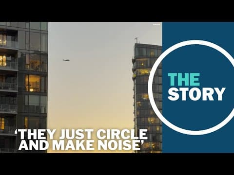 South Portland residents are at their wits' end with helicopters circling over the ICE facility