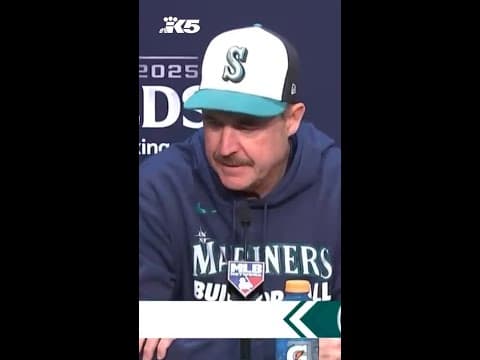 Mariners' Dan Wilson explains choice to start George Kirby in ALDS Game 5