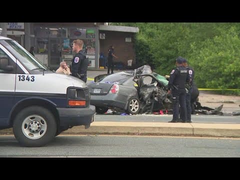 Police investigate serious crash in Prince George's Co.