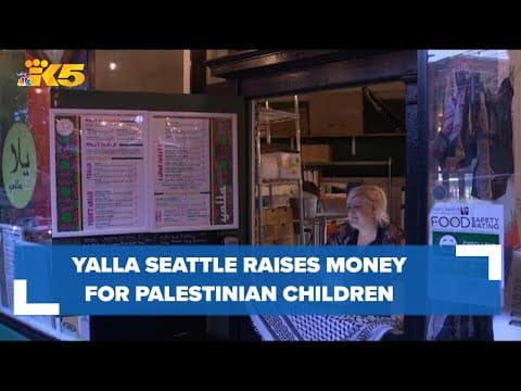 Capitol Hill business hosts bake sale fundraiser for Palestinian children