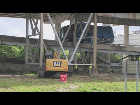 Commuters endure detour as overpass repair in New Orleans could last months