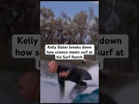 Kelly Slater describes how science meets surf at his Surf Ranch. #surf #tech
