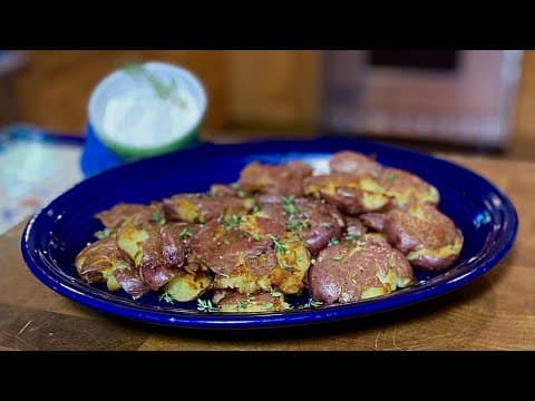 Smash Fried Red Potatoes recipe | Cooking with Styles