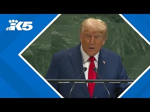 President Trump addresses U.N. General Assembly in New York