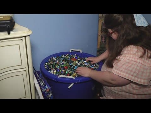 How a marble collection brought light to one girl's darkest days