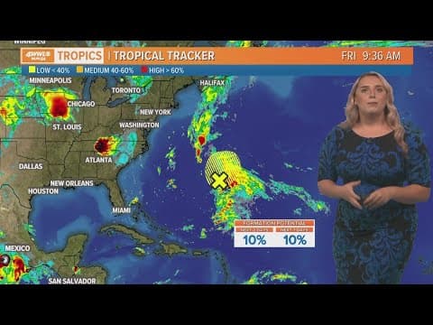 Friday afternoon tropical update: one area of possible development fizzling out in Atlantic