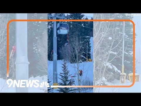 Winter Park gondola shutdown forces evacuation of more than 100 people by rope