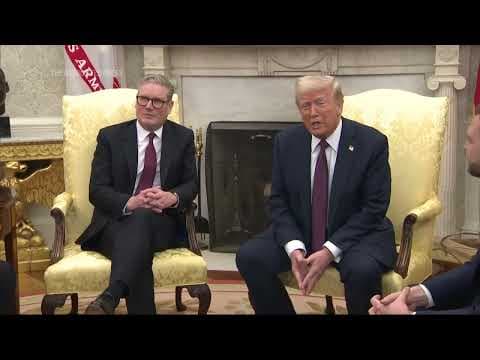 President Trump and Prime Minister Starmer meet in Oval Office: Here's what happened