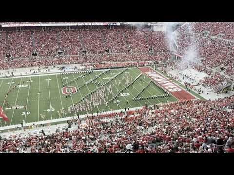 Team entrance: Buckeyes take the field | Ohio State vs. Toledo