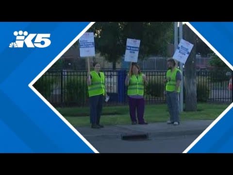 Multicare Parkland workers go on strike