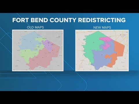 Here's what new maps look like after redistricting was approved in Fort Bend County
