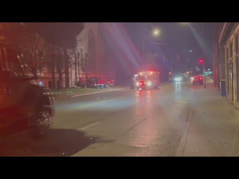 Truck hits church in crash north of downtown Indy