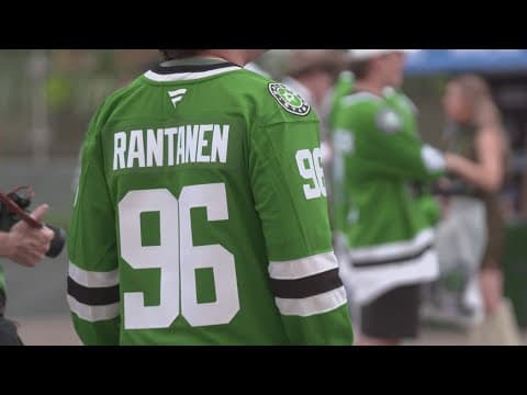 A hockey jersey in May? Stars fans choose team spirit over temps, sweating through playoff run