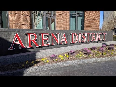 Outdoor drinking area in Arena District expanding beyond sporting events