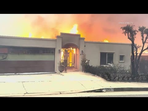 KHOU 11 Meteorologist Kim Castro's family friend describes escaping California wildfire