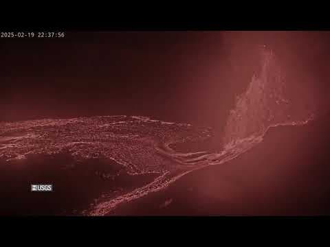 Kilauea, one of the world's most active volcanoes, is again spewing lava