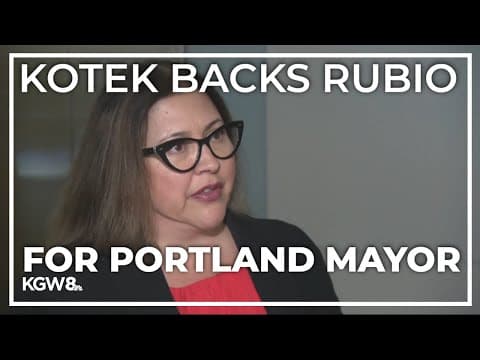 Oregon governor Tina Kotek endorses Carmen Rubio in Portland mayoral race