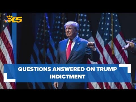 Washington political experts answer your questions on Trump indictment