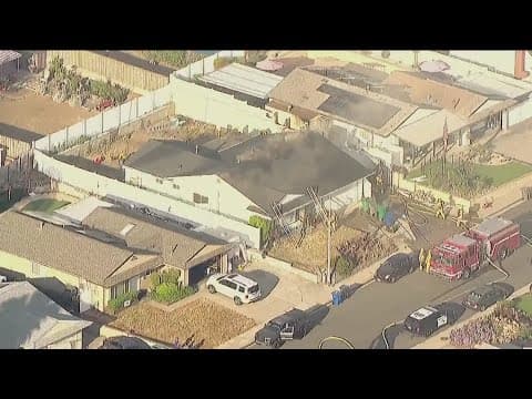 Santee family thanks neighbor for spotting house fire