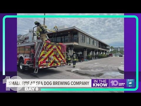 Sea Dog Brewing Company temporarily closed after small fire