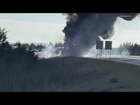 IU Indianapolis basketball team escapes bus fire