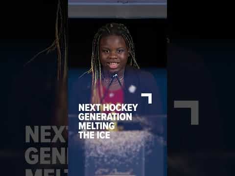Mae’s inspirational journey to get kids of color to play hockey