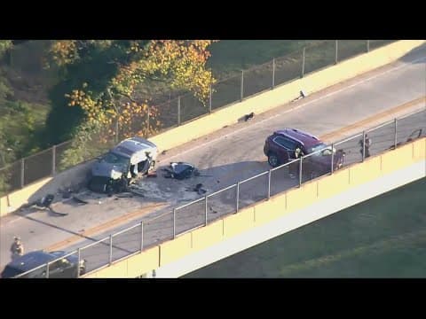 Thomas Johnson Bridge shut down due to crash