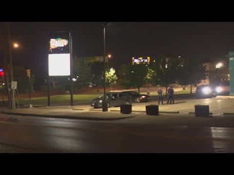 Search for gunman underway after girl shot in car on a North Texas highway