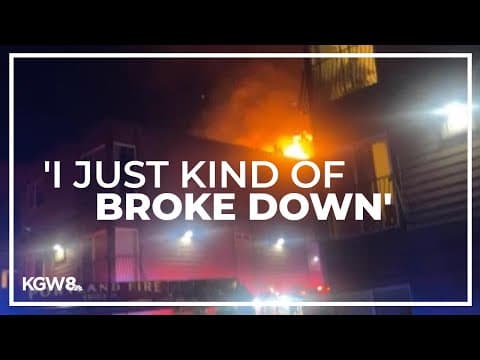 Portland mother, child lose everything after homeless camp starts apartment fire