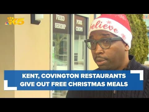 Nana's Southern Kitchen gives out free meals on Christmas Day