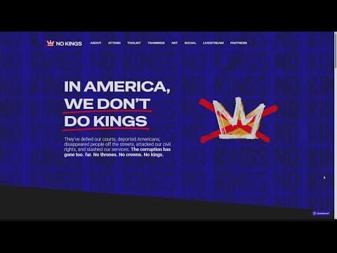 'No Kings Day' protests scheduled nationwide | Louisiana AG responds