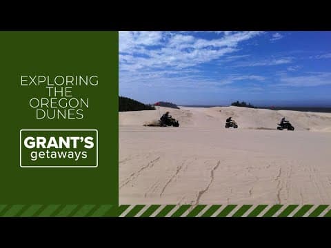 Playing in the giant sandbox of the Oregon Dunes