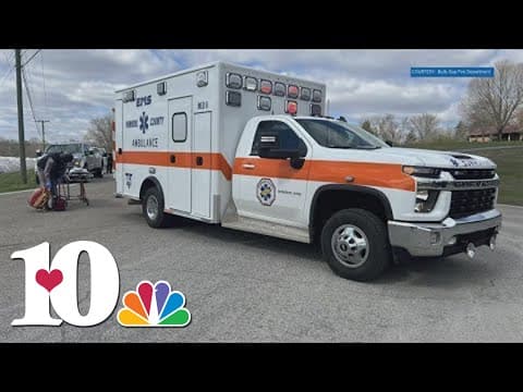 One person injured after trapped in machine in Hawkins County