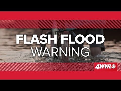 Flash Flood Warning issued for parts of southeast Louisiana