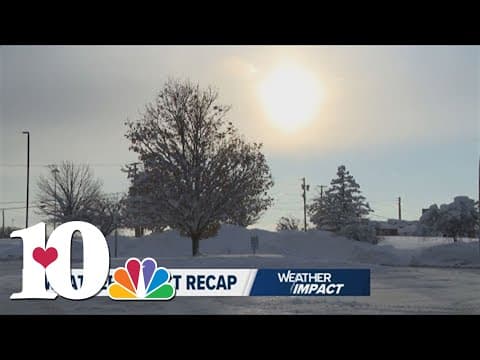 10Weather Impact Recap: Earthquakes, wildfires and snow