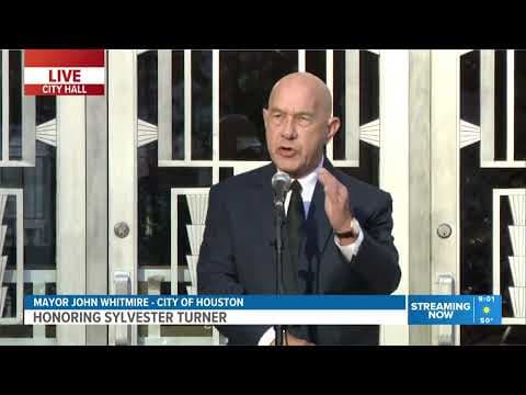 'No one spoke with more passion' | Mayor John Whitire speaks on Sylvester Turner's service