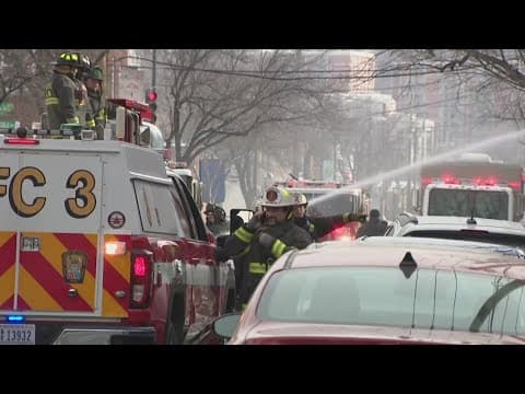 Crews still cleaning up after explosion in Anacostia Thursday morning