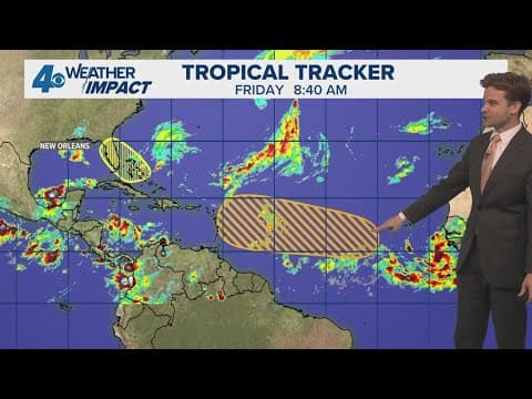 Tropical Weather Impact: NHC watching spot in eastern Gulf