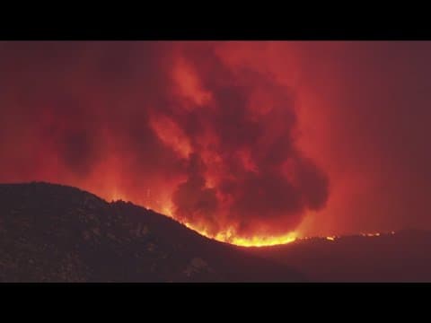 Evacuation orders issued for Border 2 Fire near U.S.-Mexico border