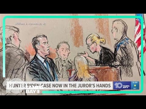 Jurors begin deliberation in the Hunter Biden firearm charge case
