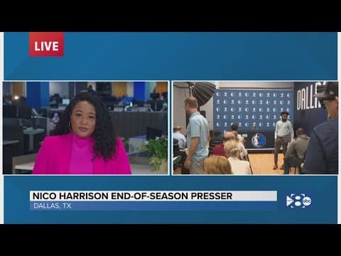 RECAP: What did Nico Harrison talk about during his end-of-season press conference?