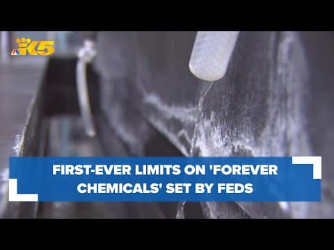 Biden administration sets first-ever limits on 'forever chemicals' in drinking water