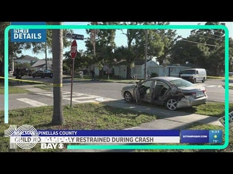 2-year-old boy seriously hurt after being ejected from car in St. Pete crash