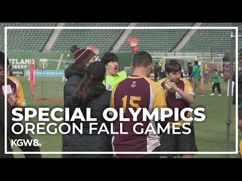 Special Olympics Oregon Fall Games kick off