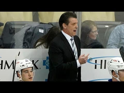 WATCH: Kraken introduce Lane Lambert as team's new head coach