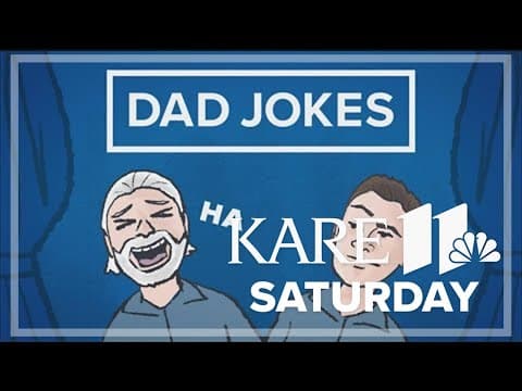 Dad jokes with Chris Hrapsky, Ben Dery and Bobby Jensen on KARE 11 Saturday