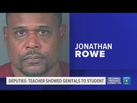 Deputies: Hernando County teacher faces deportation after showing student nude photos